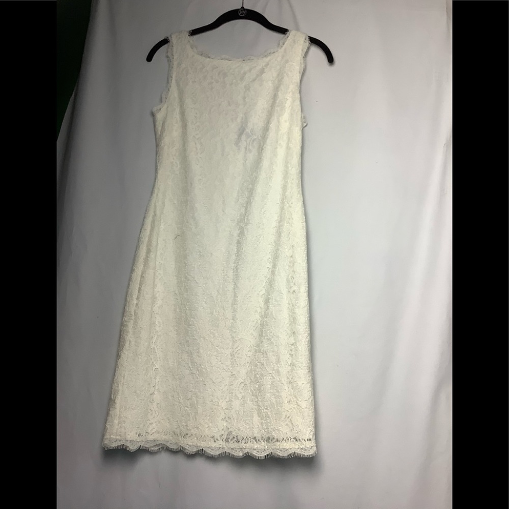 Adrianna Papell CocktailLace MidiDress